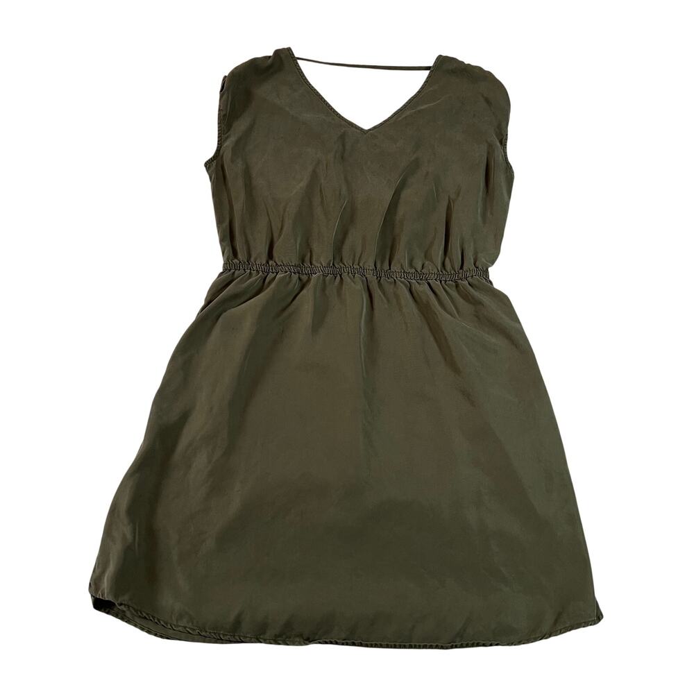 Universal Thread V-Neck Cap Sleeve Mini Dress Size M Pockets Utility Casual